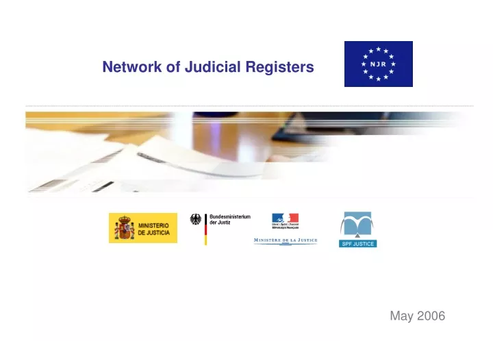 network of judicial registers
