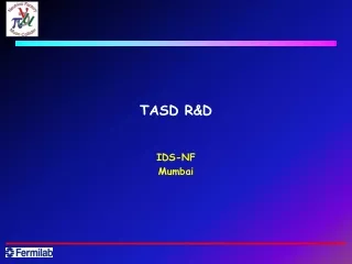 TASD R&amp;D