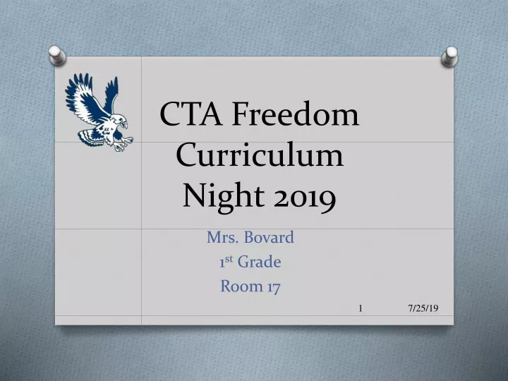 cta freedom curriculum night 2019