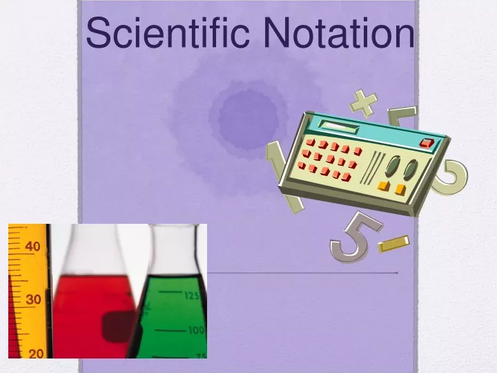 scientific notation