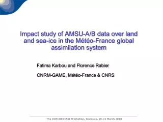 Impact study of AMSU-A/B data over land and sea-ice in the Météo-France global assimilation system