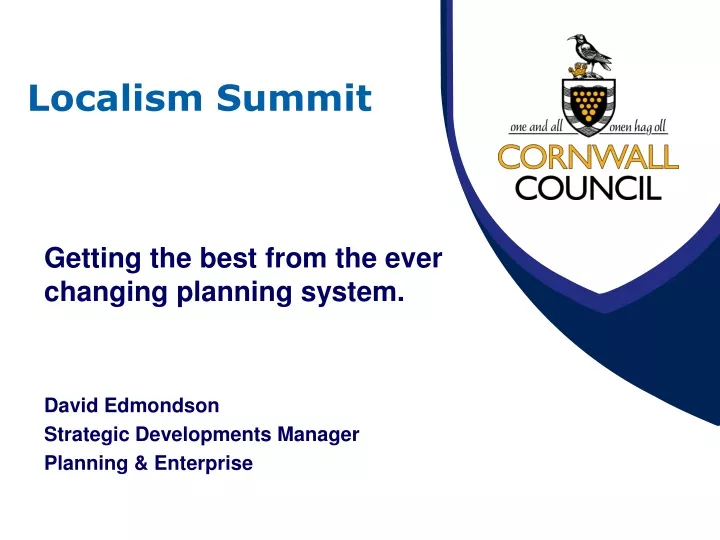 localism summit