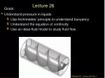 Fluids: From Pressure to Buoyancy - slide 1