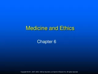 Medicine and Ethics