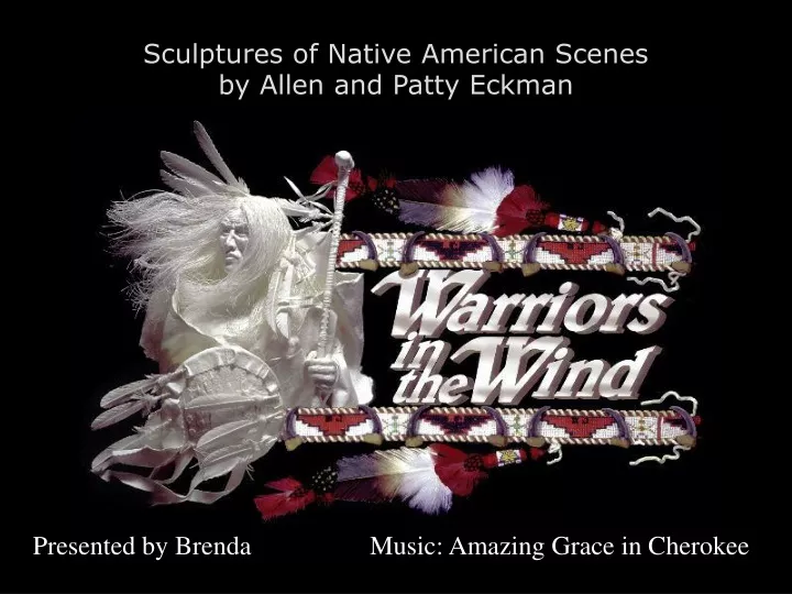 sculptures of native american scenes by allen