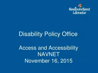 Disability Policy Office