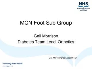MCN Foot Sub Group