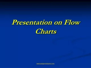 Presentation on Flow Charts