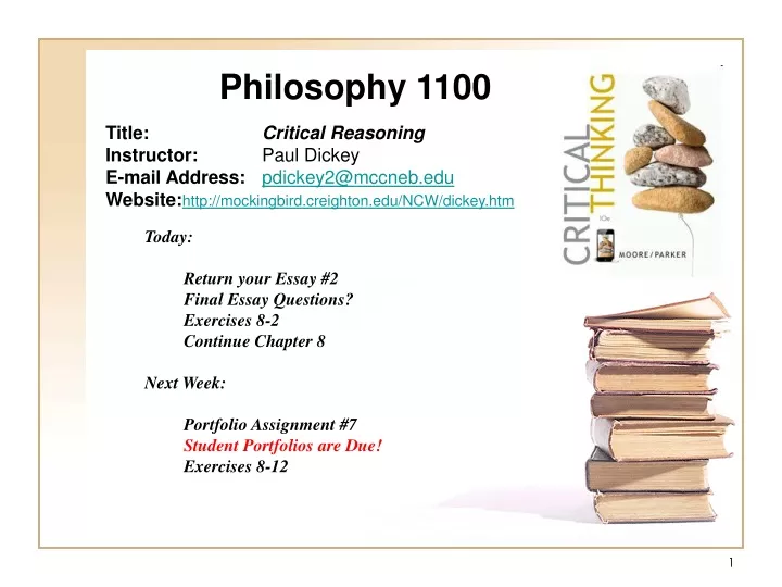 philosophy 1100