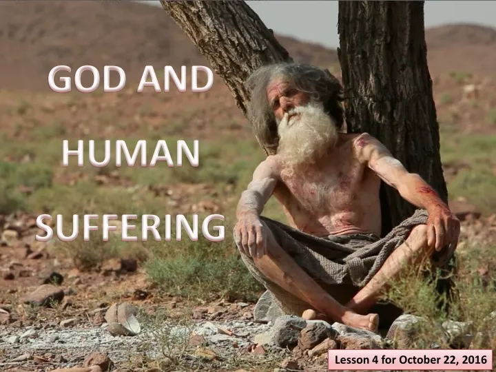 god and human suffering