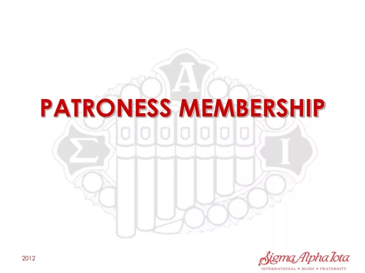 patroness membership