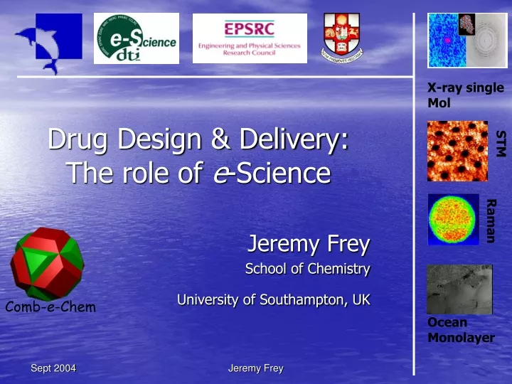 drug design delivery the role of e science