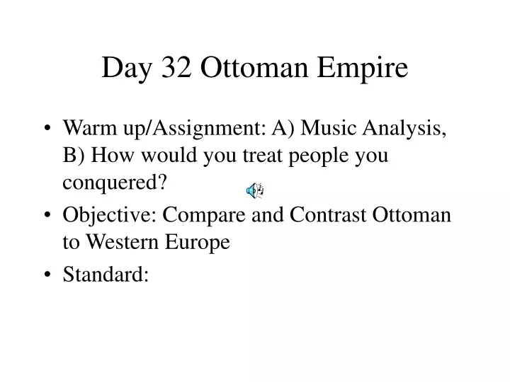 day 32 ottoman empire