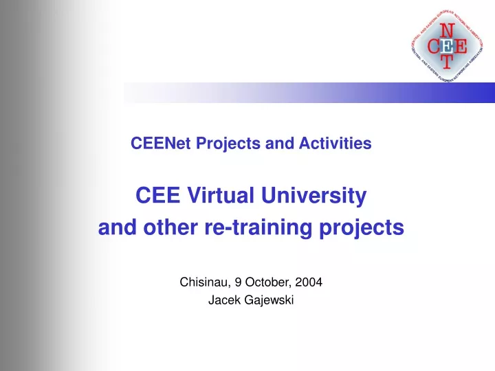 ceenet projects and activities cee virtual