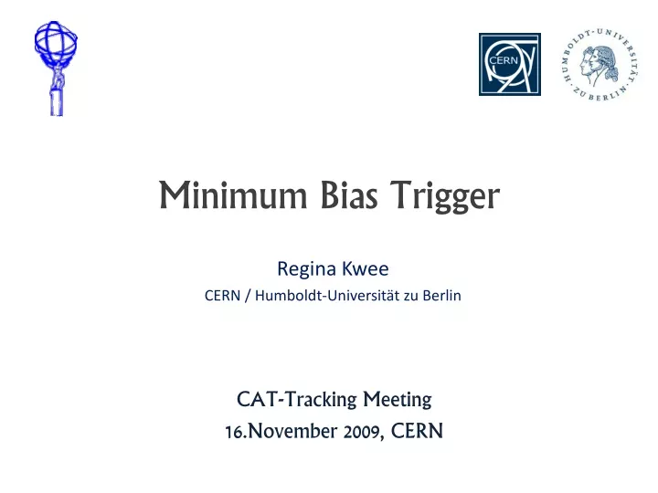 minimum bias trigger