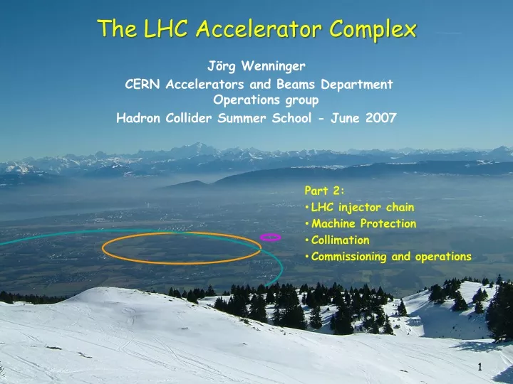 the lhc accelerator complex