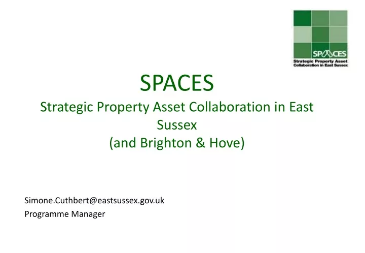 spaces strategic property asset collaboration in east sussex and brighton hove