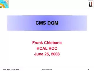 CMS DQM