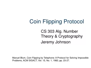 Coin Flipping Protocol