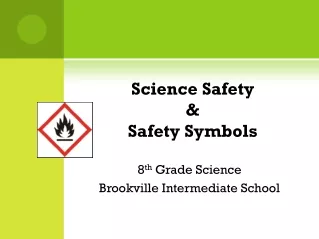 Science Safety  &amp;  Safety Symbols