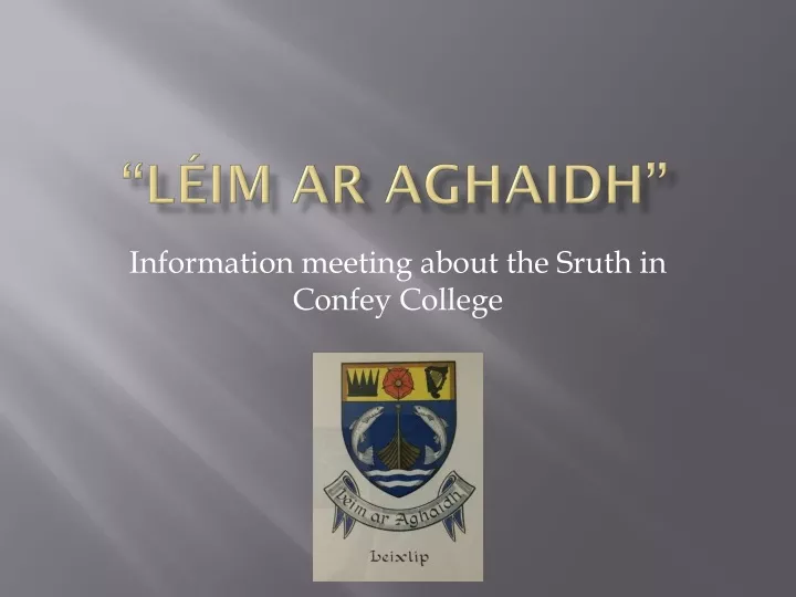 l im ar aghaidh