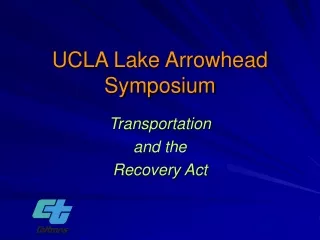 UCLA Lake Arrowhead Symposium