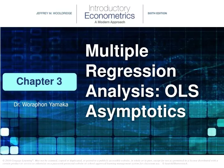 multiple regression analysis ols asymptotics