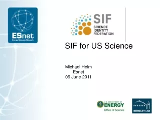 SIF for US Science
