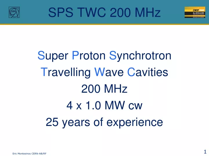 sps twc 200 mhz