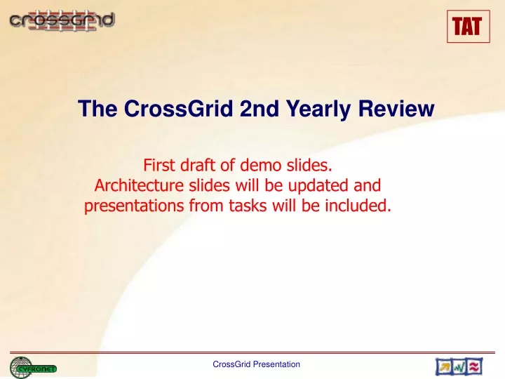 the crossgrid 2nd yearly review