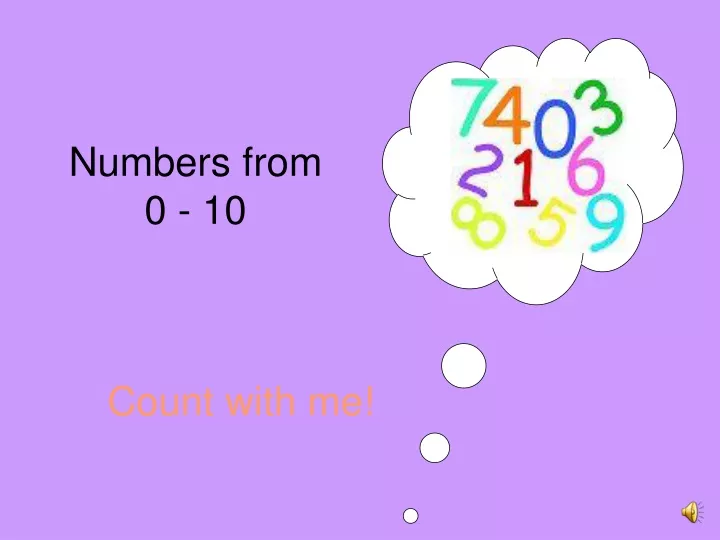 numbers from 0 10