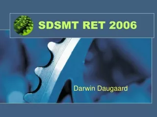 SDSMT RET 2006