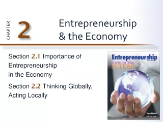 Entrepreneurship &amp; the Economy