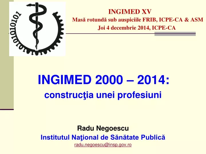 ingimed xv mas rotund sub auspiciile frib icpe ca asm joi 4 decembrie 2014 icpe ca