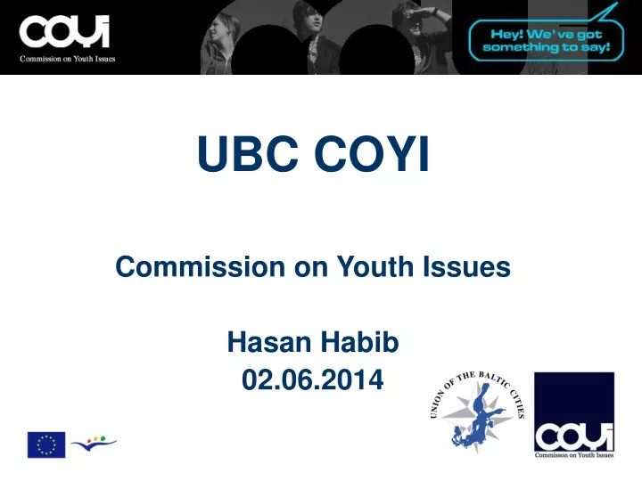 ubc coyi commission on youth issues hasan habib