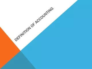definition of accounting