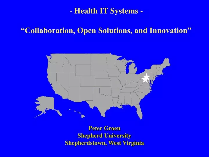 health it systems collaboration open solutions and innovation