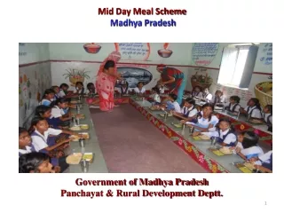 Mid Day Meal Scheme Madhya Pradesh