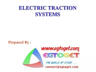 ELECTRIC TRACTION SYSTEMS
