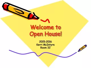 Welcome to  Open House!