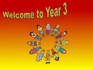 Welcome to Year 3