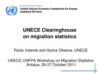 UNECE Clearinghouse on migration statistics