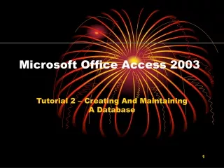 Microsoft Office Access 2003