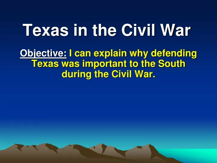 texas in the civil war
