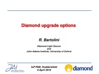 Diamond upgrade options