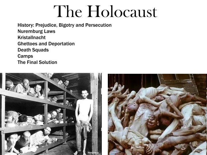 the holocaust