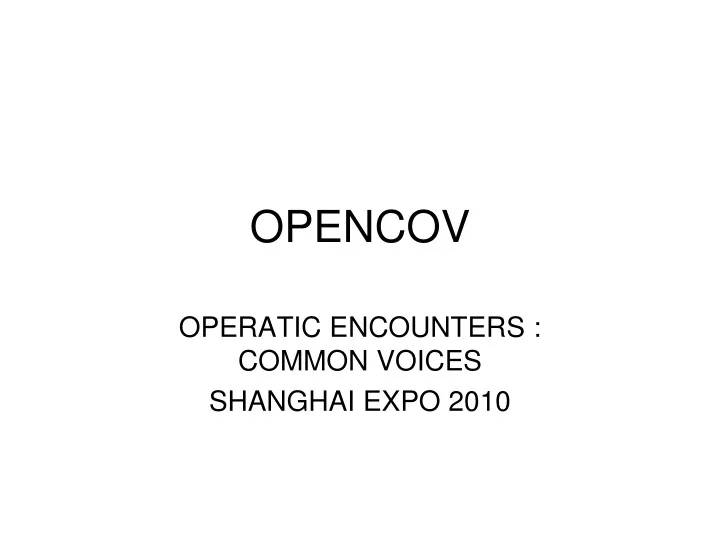 opencov