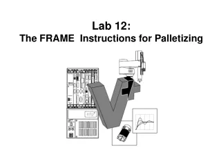 Lab 12:   The FRAME  Instructions for Palletizing