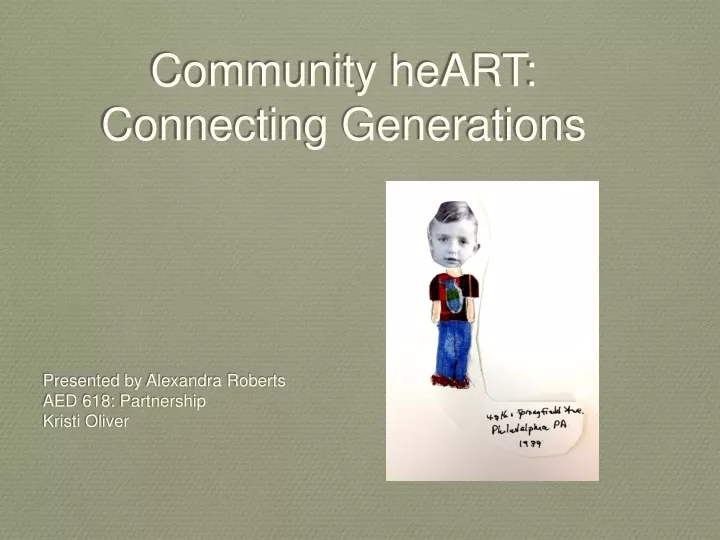community heart connecting generations