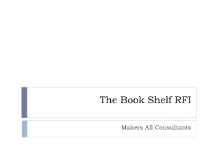 The Book Shelf RFI